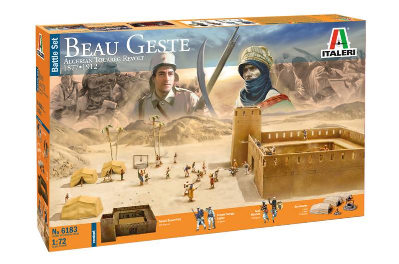 BEAU GESTE: Algerian Tuareg Revolt - BATTLE SET