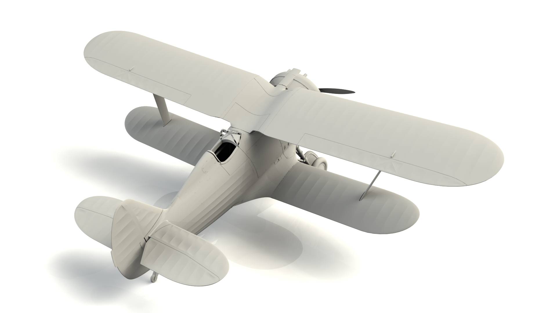 I-153 WWII China Guomindang AF Fighter – Image 8