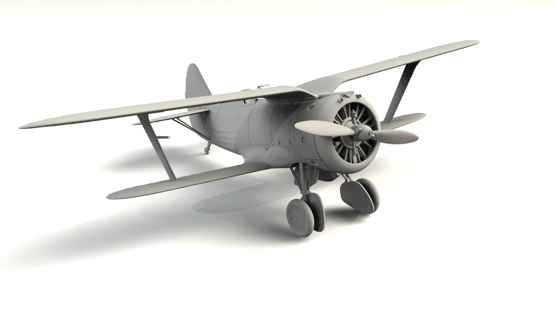 I-153 WWII China Guomindang AF Fighter – Image 9