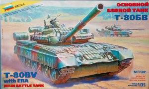 T-80 BV Main Battle Tank soviétique with ERA Russian – Image 5