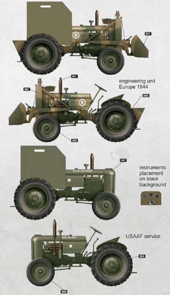 US Army Armored Tractor 4 in 1 kit – Image 2