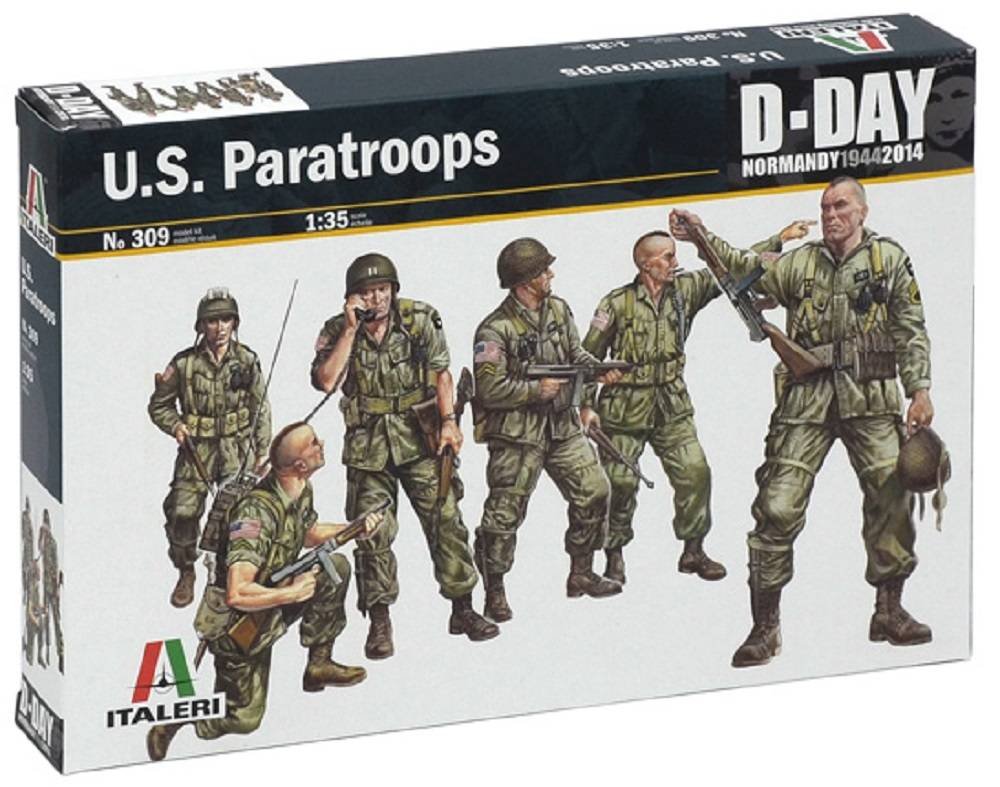 U.S. Paratroops D-DAY Normandy 1944-2014