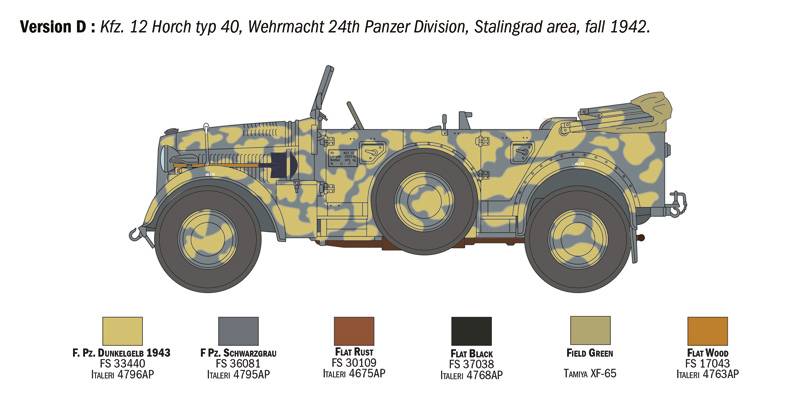 Kfz. 12 Horch 901 typ 40 frühen Ausf. – Image 7