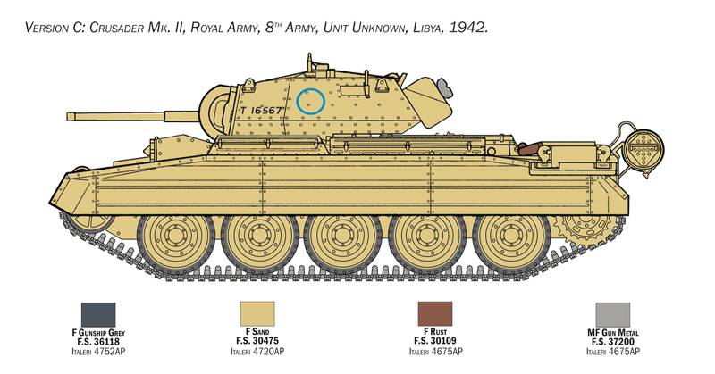 Crusader II with 8th Army Infantry – Image 7