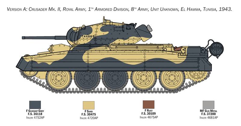 Crusader II with 8th Army Infantry – Image 9