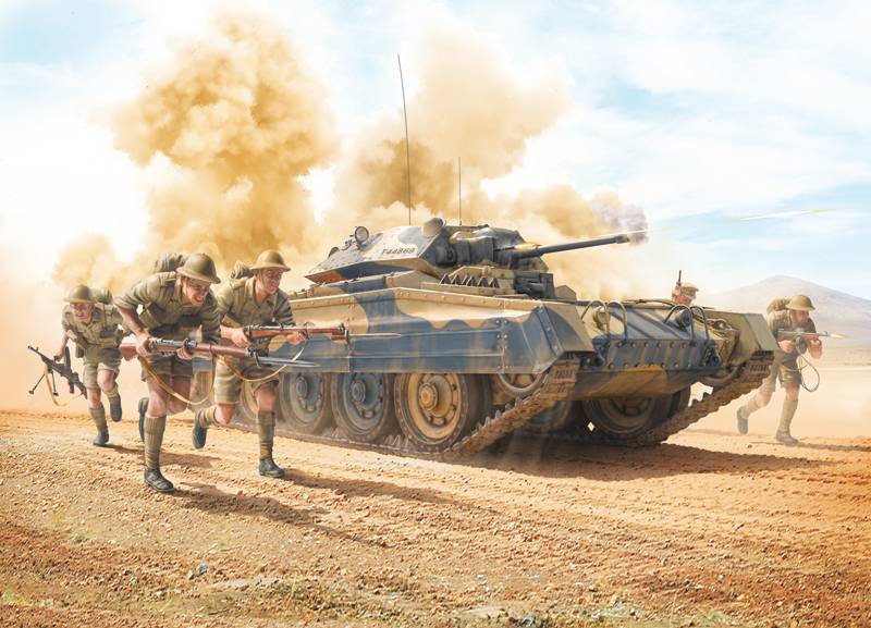 Crusader II with 8th Army Infantry – Image 12