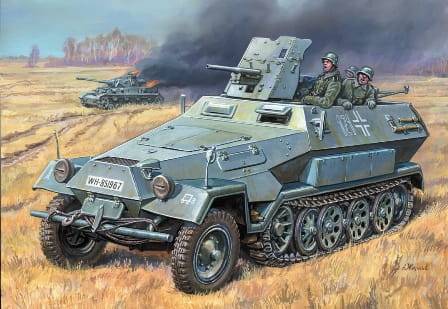 GERMAN SD.KFZ 251/10 with 37mm – Image 2