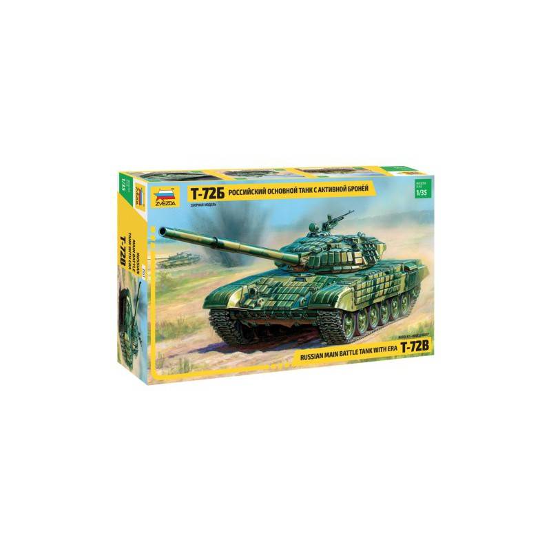 Russian Main Battle Tank T-72B avec ERA – Image 2