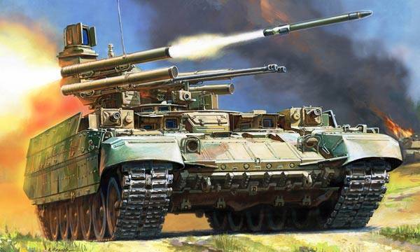 BMPT Terminator RUSSIAN Fire Support Combat Véhicule de combat d'appui feu – Image 2
