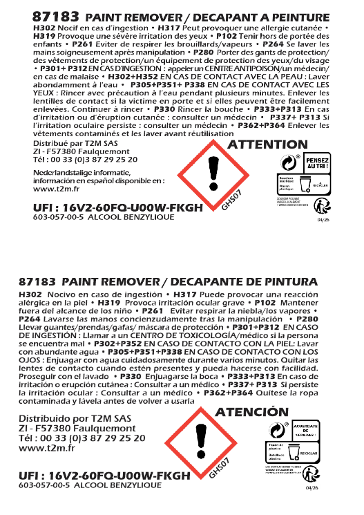 Décapant à Peinture 250ml – Image 3