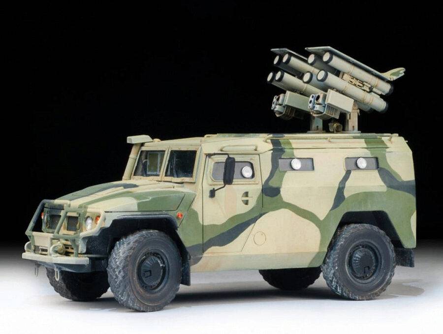 Blindé russe équipé du système de missile "Kornet-D" Gaz-233014 – Image 2