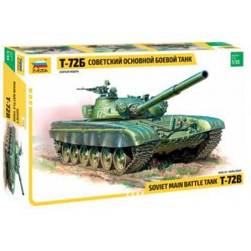 Char Soviet Main Battle Tank T-72B