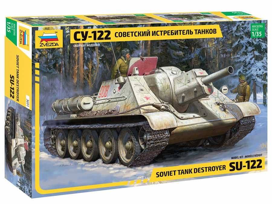 Char Destroyer Soviet Tank SU-122