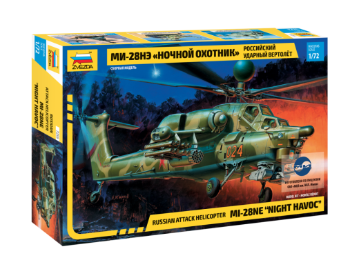 Hélicoptère Russe d'attaque MI-28NE "Night havoc"