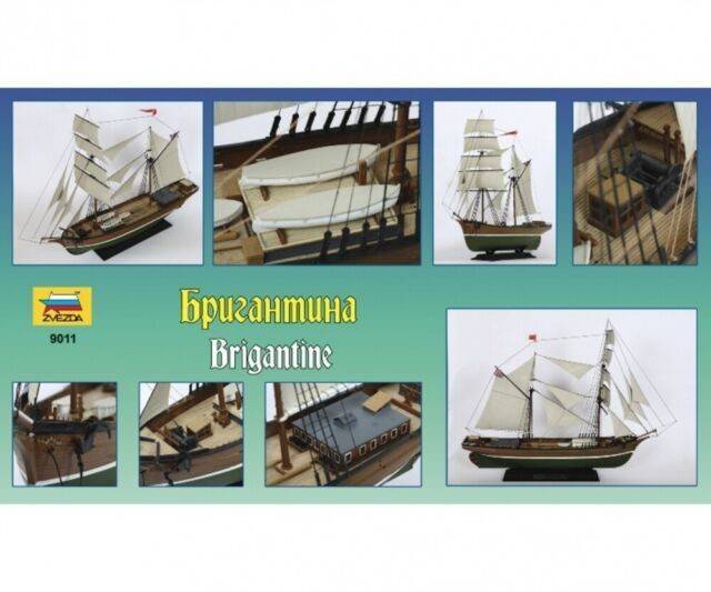 Maquette navire Voilier Brigantine Anglaise – Image 7