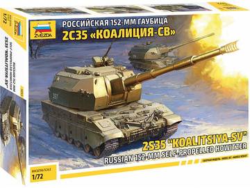 Obusier automoteur russe 2S35 "KOALITSIYA-SV" de 152 mm