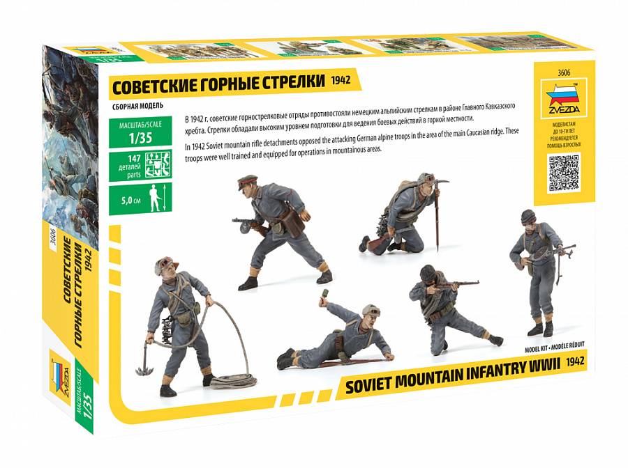 INFANTERIE DE MONTAGNE SOVIÉTIQUE SECONDE GUERRE MONDIALE 1942 – Image 2