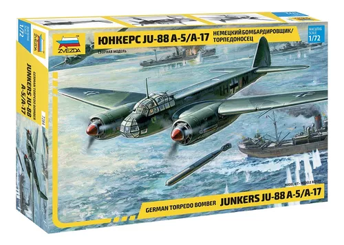 Junkers Ju-88 A-5/A-17 Bombardier allemand / bombardier torpilleur