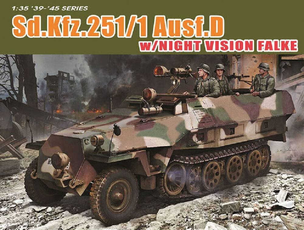 Sd.Kfz.251/1 Ausf.D w/Night Vision Falke