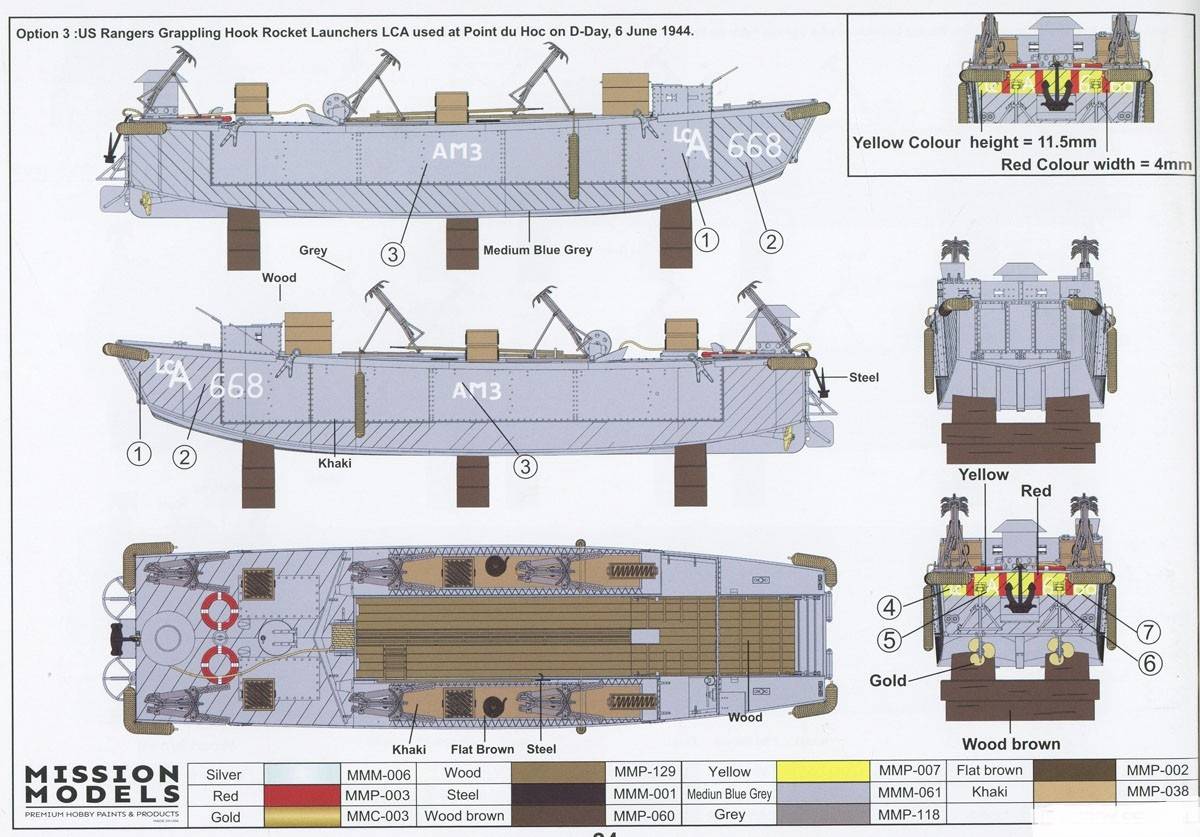 Rangers Landing Craft Assault (LCA) w/Grappling Hook Rocket Launchers – Image 2