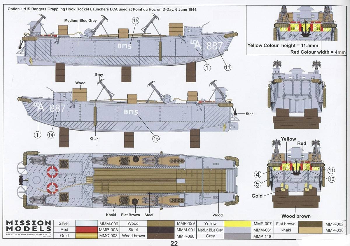 Rangers Landing Craft Assault (LCA) w/Grappling Hook Rocket Launchers – Image 4