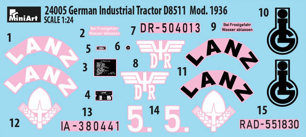 TRACTEUR INDUSTRIEL ALLEMAND D8511 MOD. 1936 – Image 2