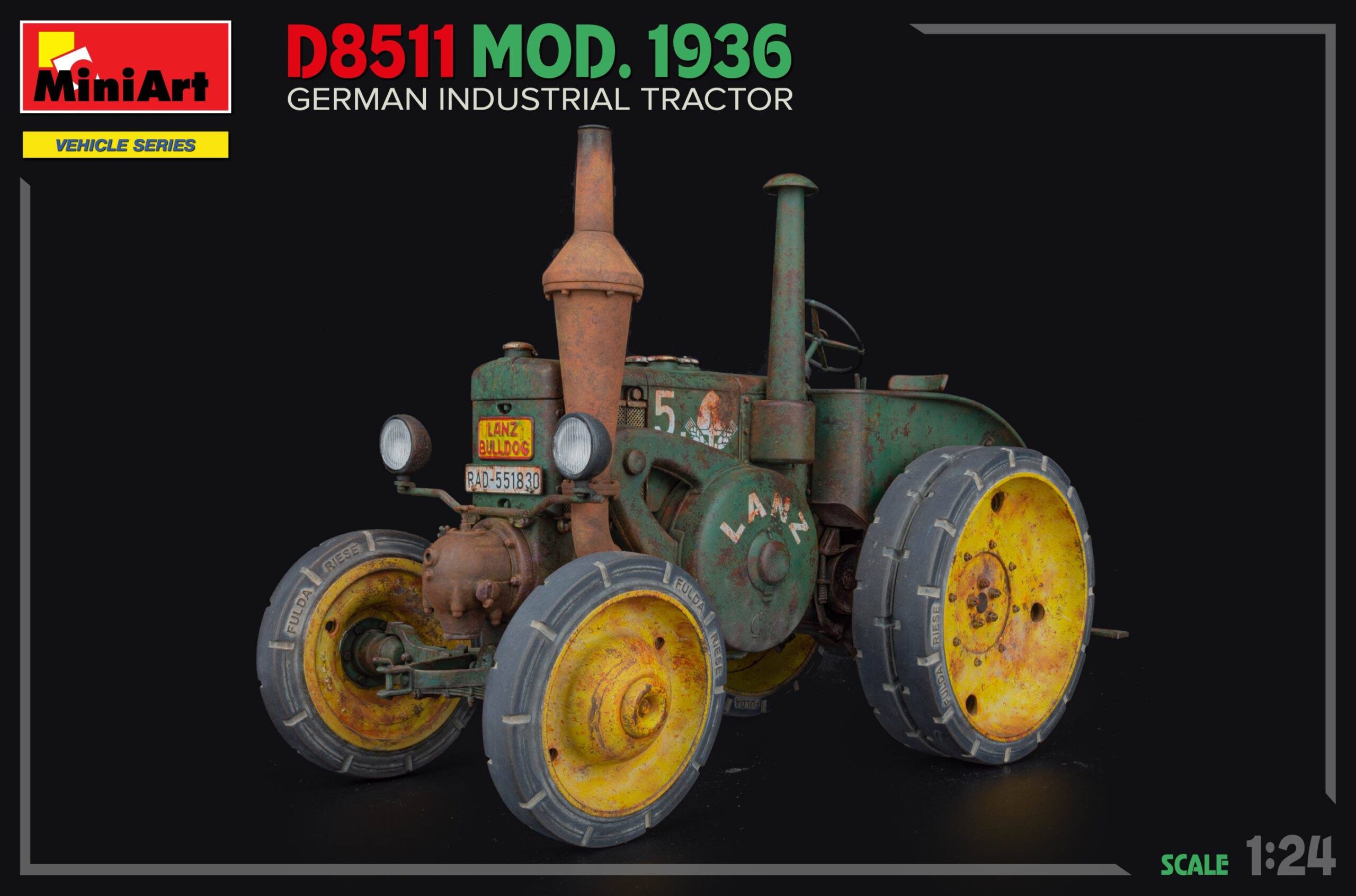 TRACTEUR INDUSTRIEL ALLEMAND D8511 MOD. 1936 – Image 3