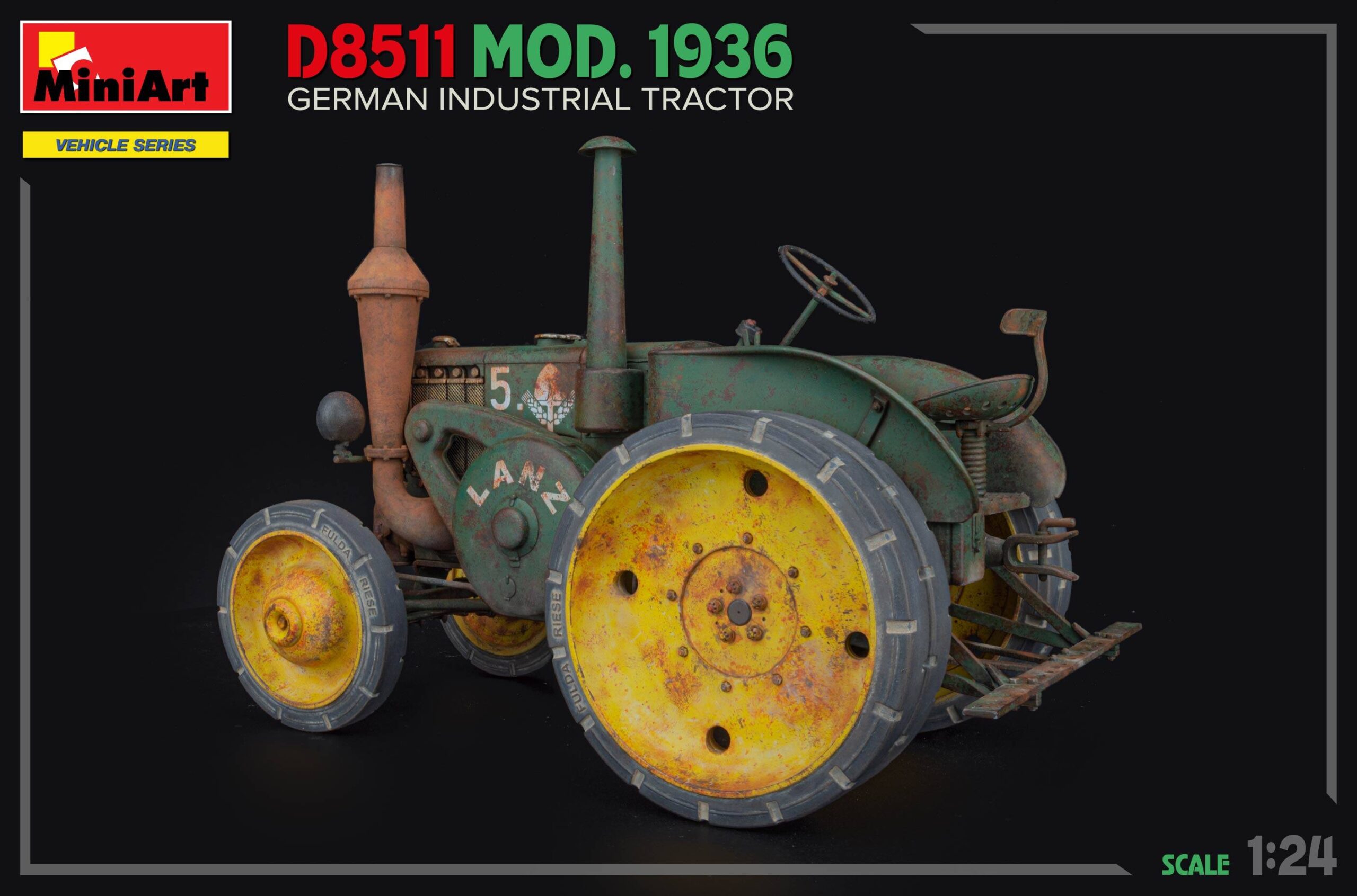 TRACTEUR INDUSTRIEL ALLEMAND D8511 MOD. 1936 – Image 5