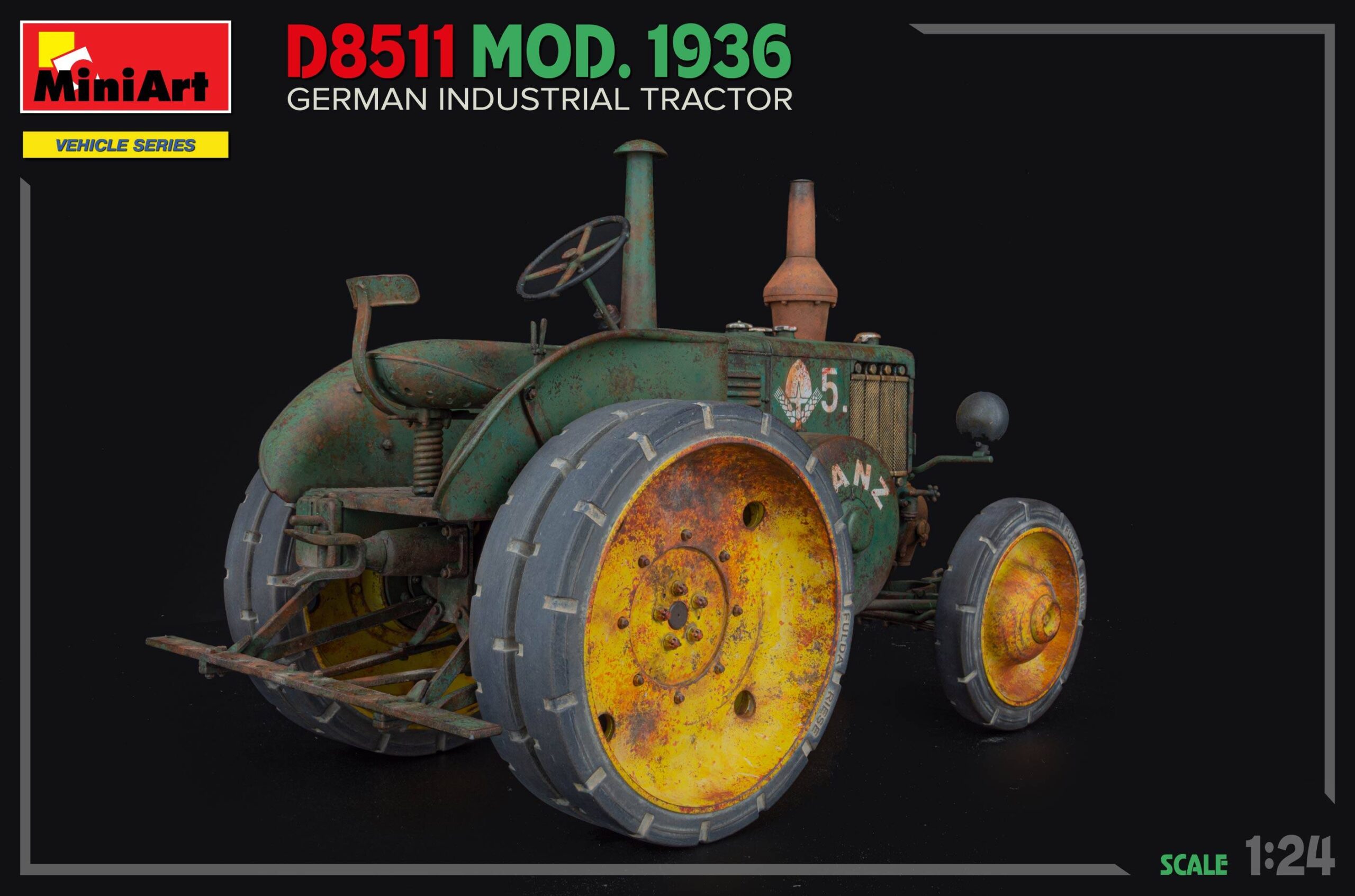 TRACTEUR INDUSTRIEL ALLEMAND D8511 MOD. 1936 – Image 6