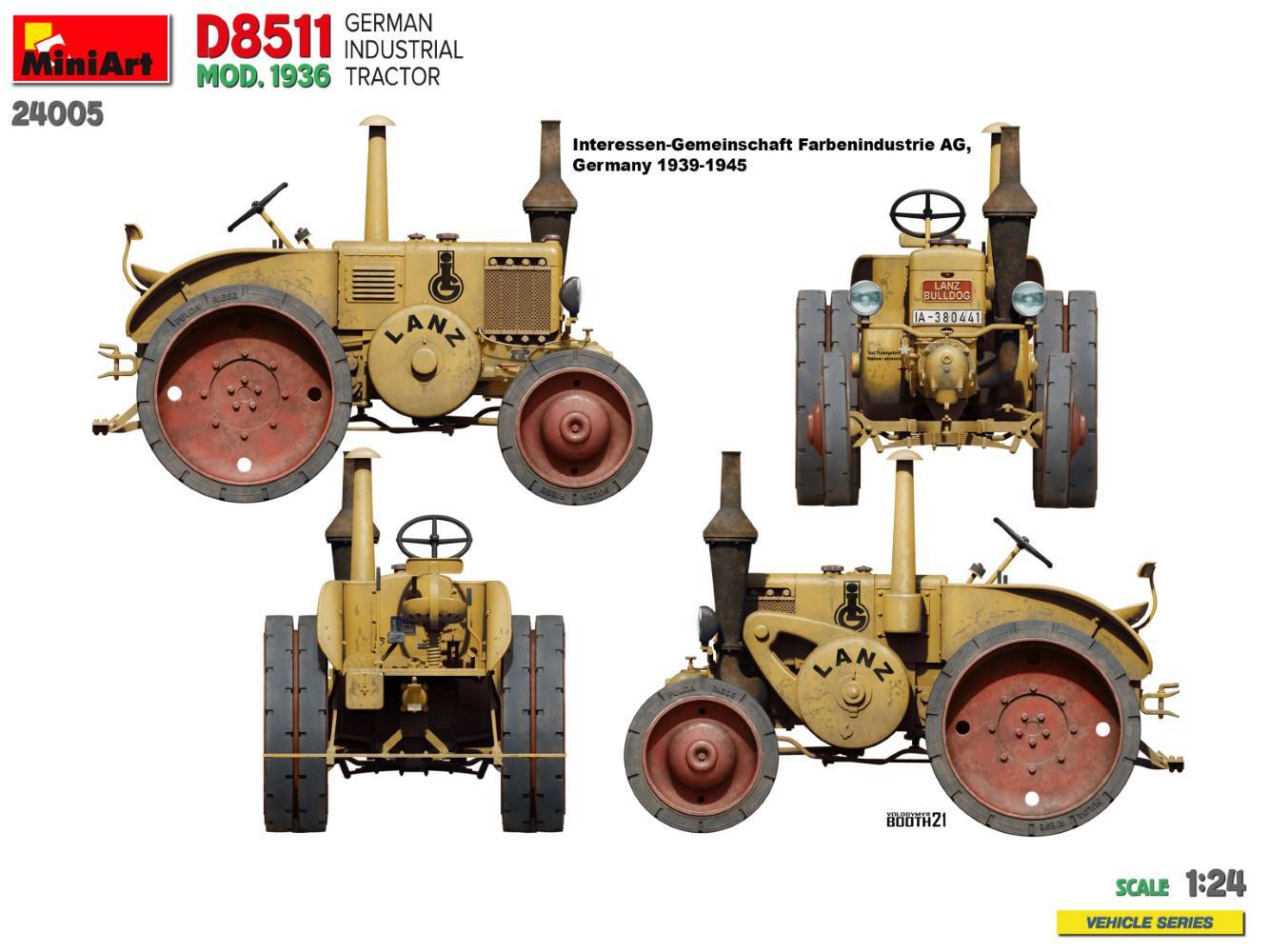 TRACTEUR INDUSTRIEL ALLEMAND D8511 MOD. 1936 – Image 10