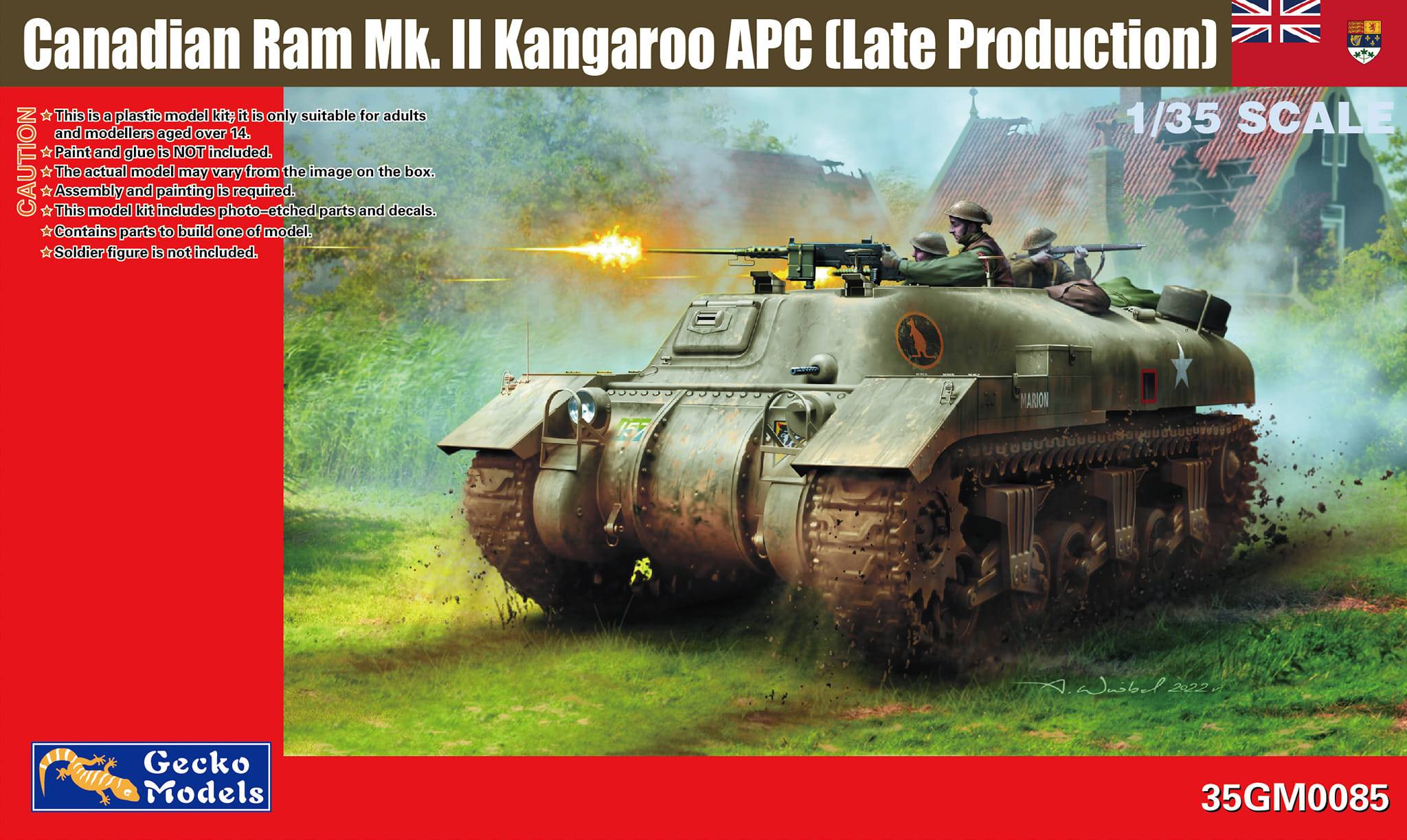 Kangourou canadien Ram Mk II APC (production tardive)