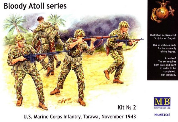 U.S. Marine Corps Infantry, Tarawa, November 1943