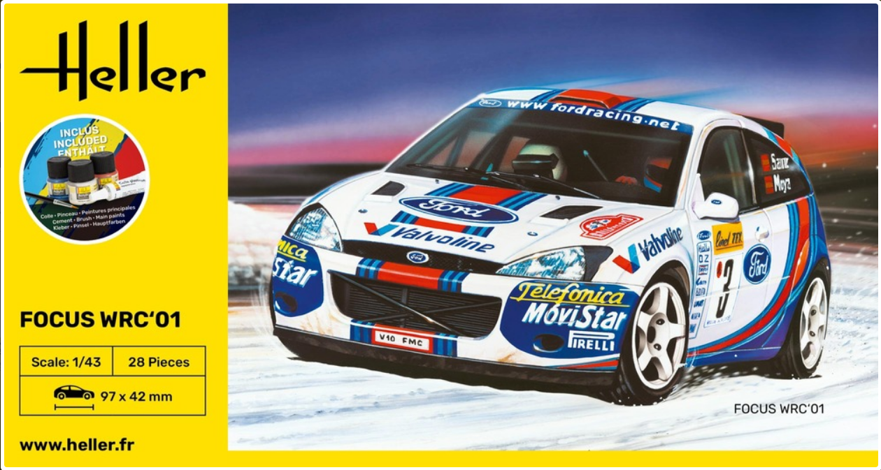 STARTER KIT Focus WRC'01