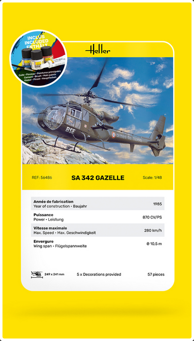 STARTER KIT SA 342 Gazelle – Image 6