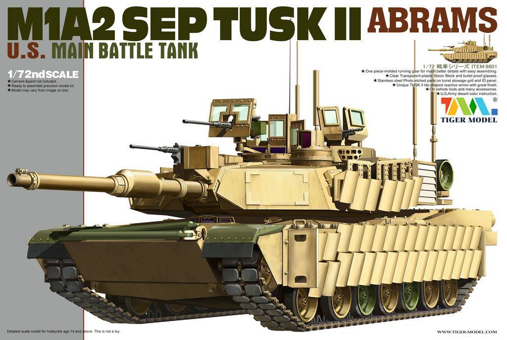 M1A2 SEP TUSK II Abrams U.S. Main Battle Tank