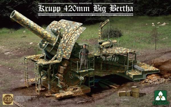 Empire allemand Krupp 420mm Big Bertha Bertha Siege Ho