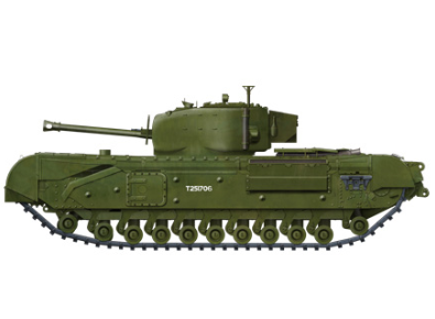 Churchill Mk.VI avec canon Ordnance QF 75 mm Mk.V – Image 2