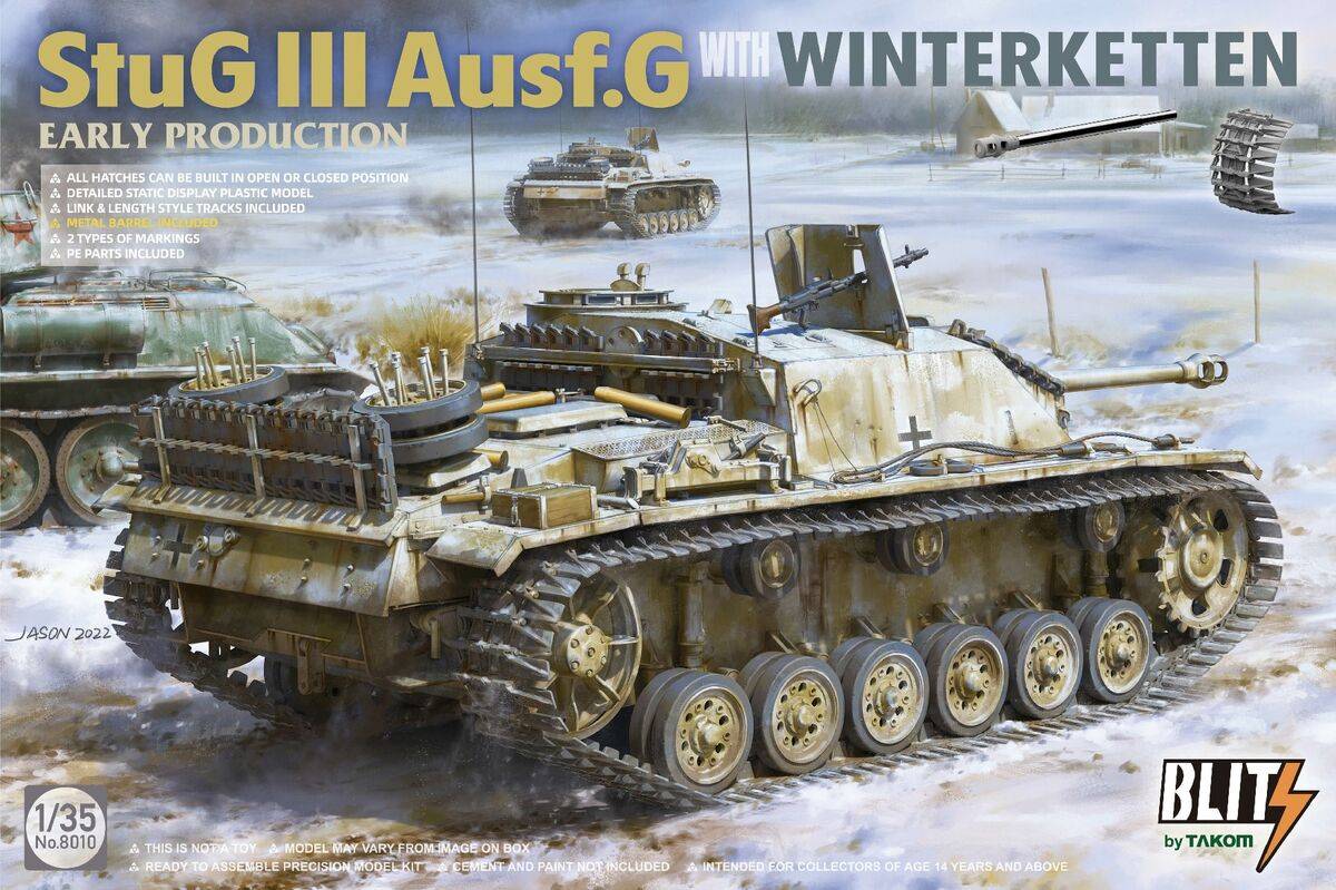 StuG III Ausf.G avec Winterketten Early Production