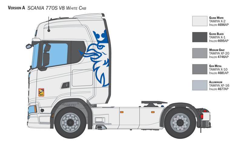 Scania 770S V8 White Cab – Image 14