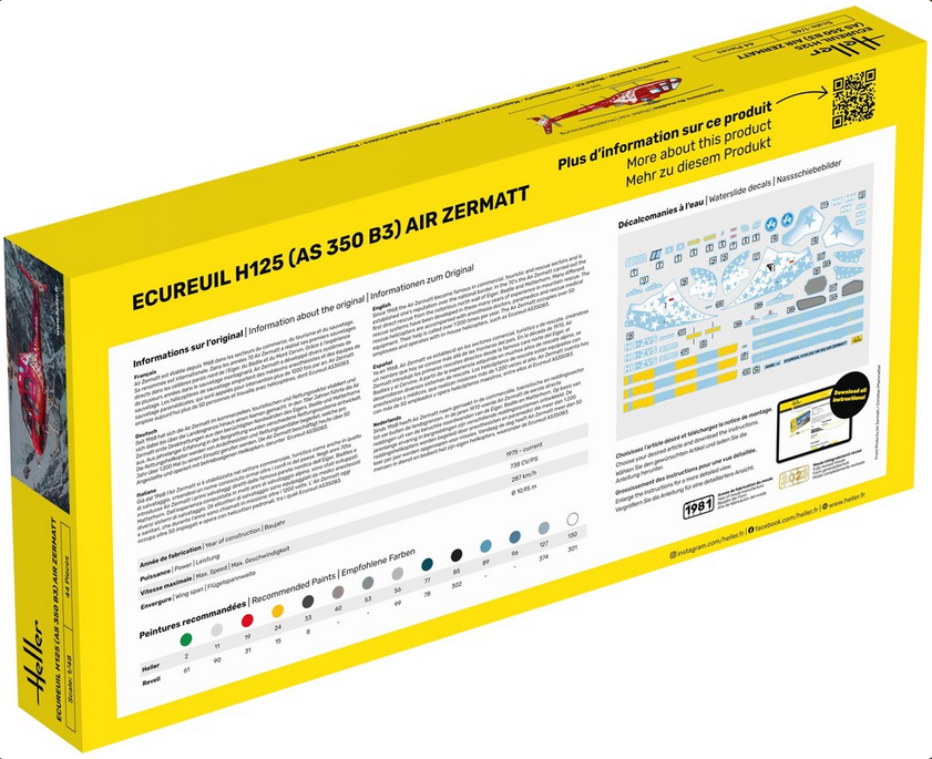 STARTER KIT ECUREUIL H125 (AS 350 B3) AIR ZERMATT – Image 4