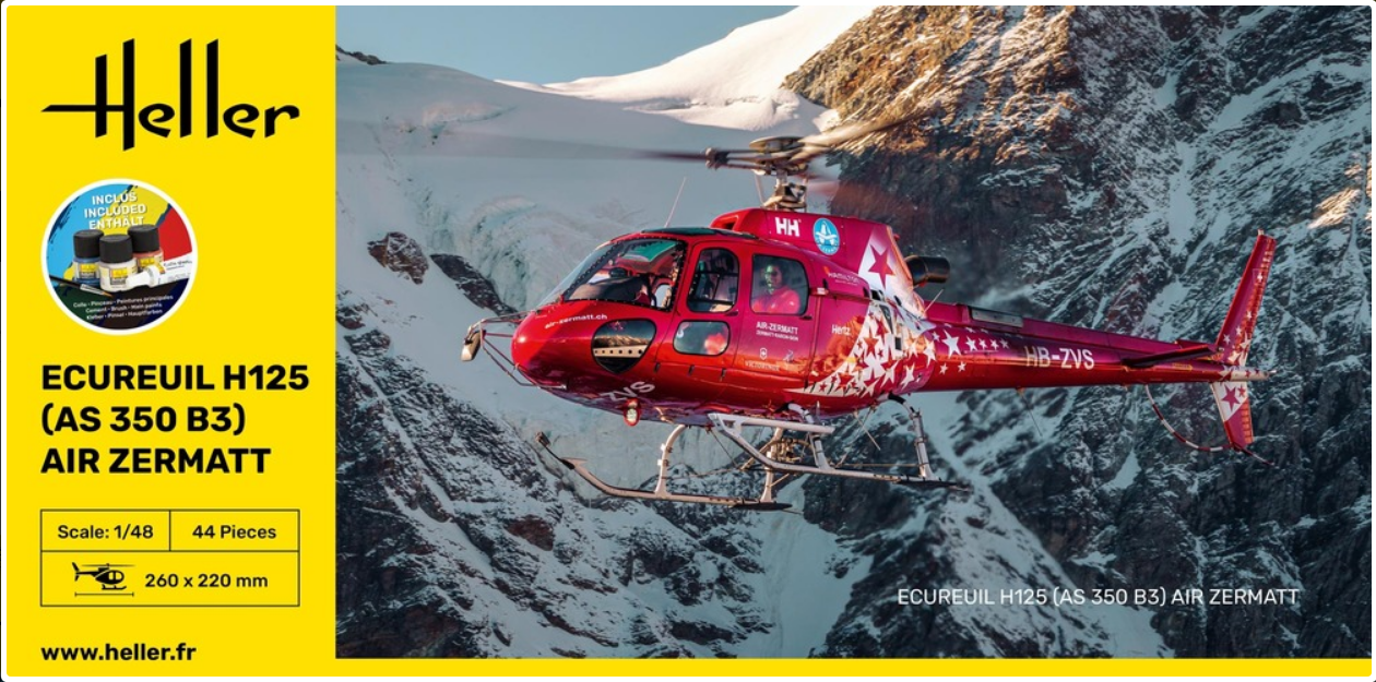 STARTER KIT ECUREUIL H125 (AS 350 B3) AIR ZERMATT