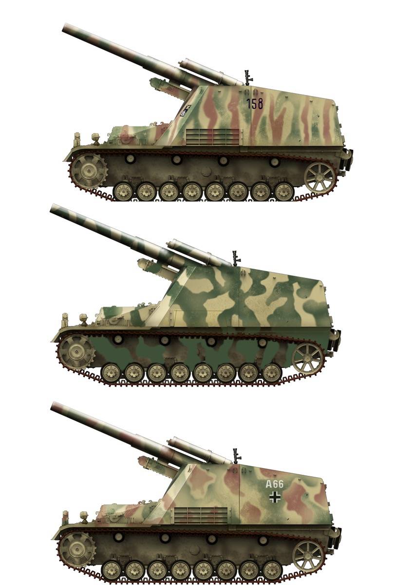 15cm s.FH 18/1 Hummel Sd. Kfz. 165 Early Production – Image 12