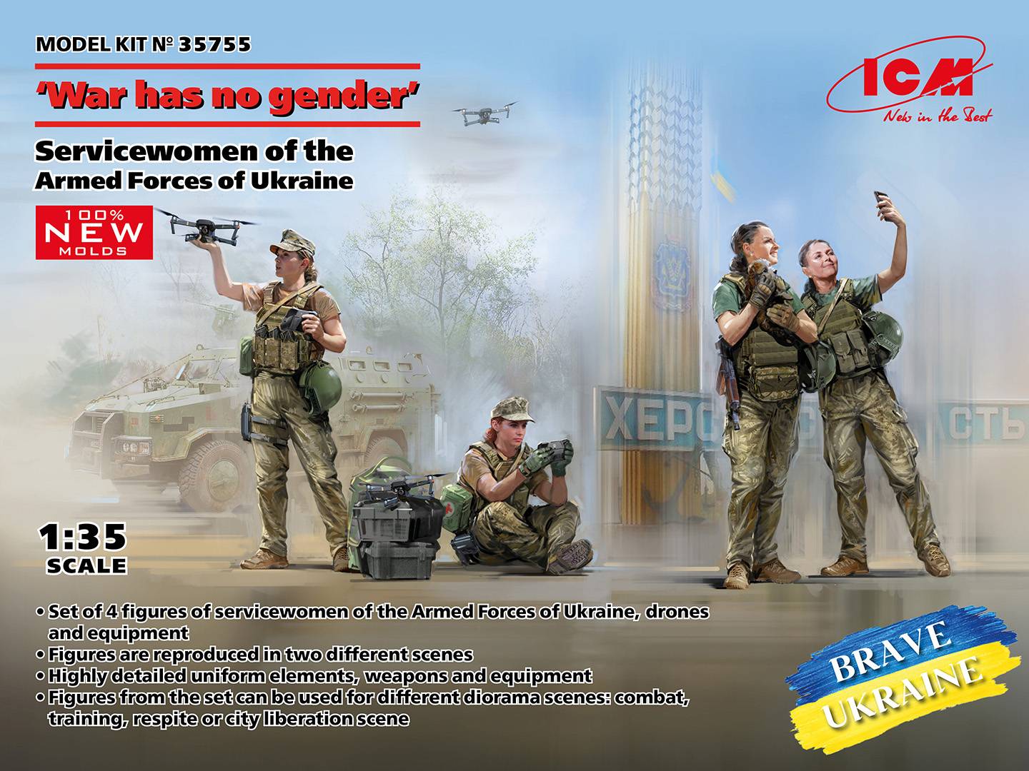 “War has no gender” Servicewomen of the Armed Forces of Ukraine