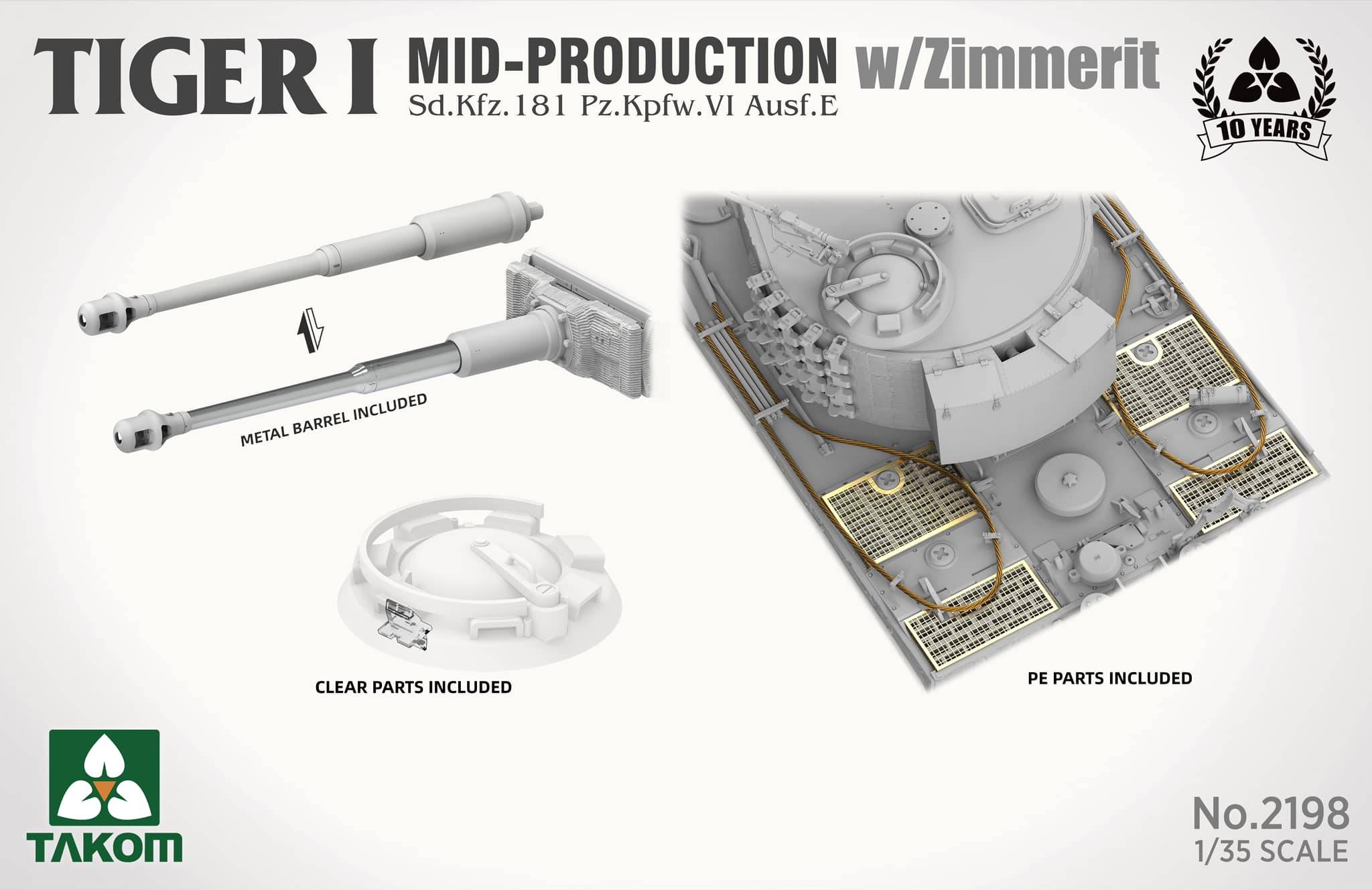 Tiger I Sd.Kfz. 181 Pz.Kpfw. VI Ausf. E Mid-Production w/Zimmerit – Image 7