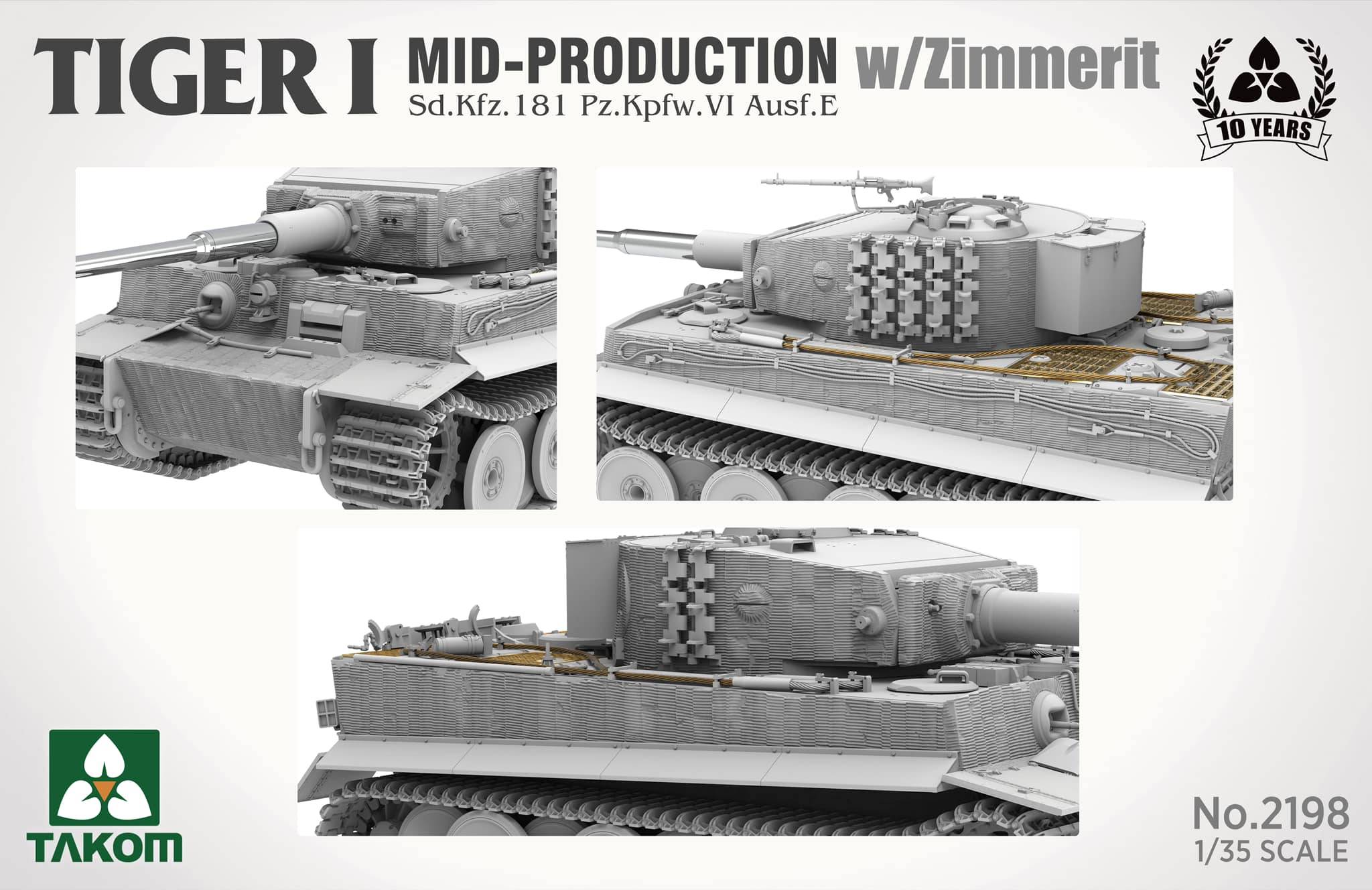 Tiger I Sd.Kfz. 181 Pz.Kpfw. VI Ausf. E Mid-Production w/Zimmerit – Image 4