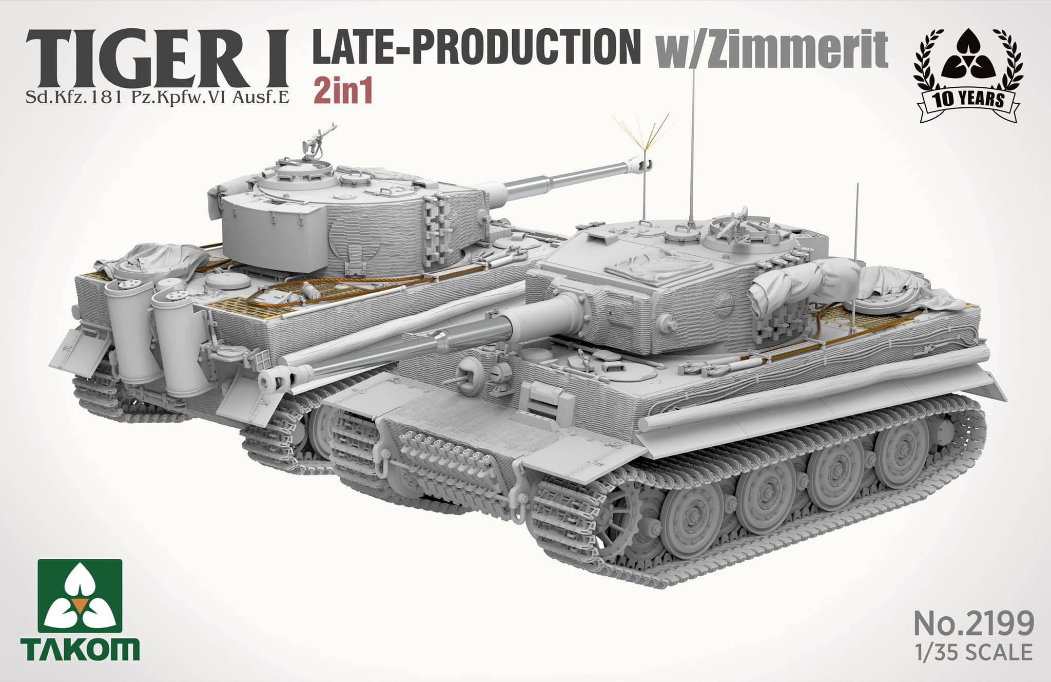 Tiger I Late Production w/zimmerit Sd.Kfz. 181 Pz.Kpfw. VI Ausf. E (Late/Late Command) – Image 6