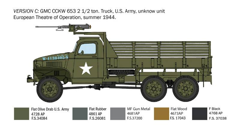 GMC 2 1/2 Ton. 6x6 Truck "D-Day 80° Anniversary" – Image 5