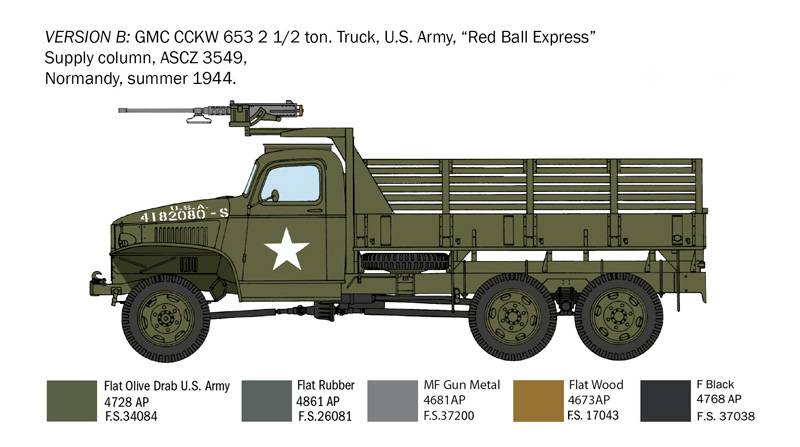 GMC 2 1/2 Ton. 6x6 Truck "D-Day 80° Anniversary" – Image 6