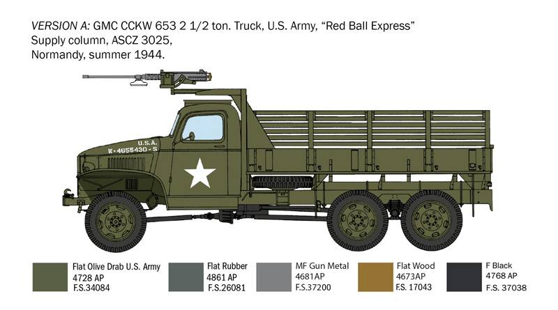 GMC 2 1/2 Ton. 6x6 Truck "D-Day 80° Anniversary" – Image 7