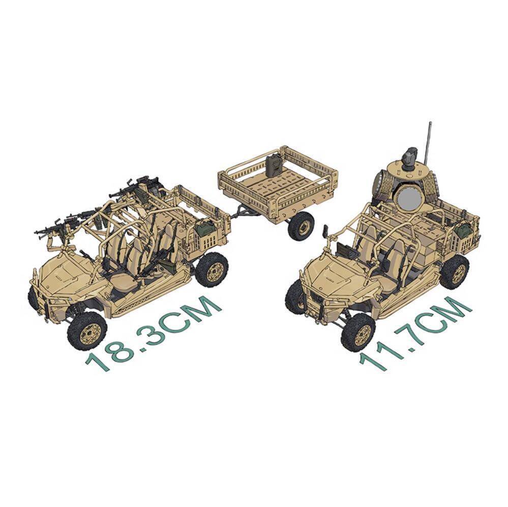 MRZR D4 Ultra-light Tactical All-terrain Vehicle Dual Combo Set – Image 3
